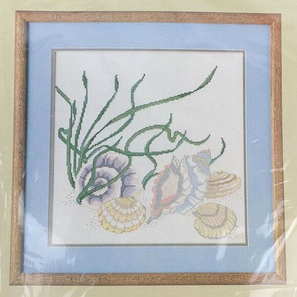 Candamar Designs Counted Cross Stitch Kit Sea Shells Picture 50149 - Picture 2 of 4